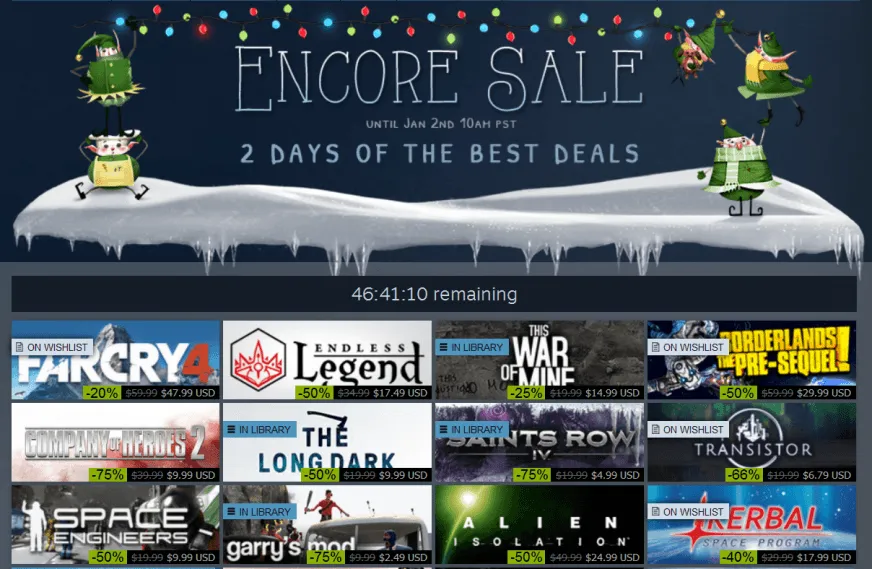 Steam Kış İndirimleri 'nin Tarihi Belli Oldu!