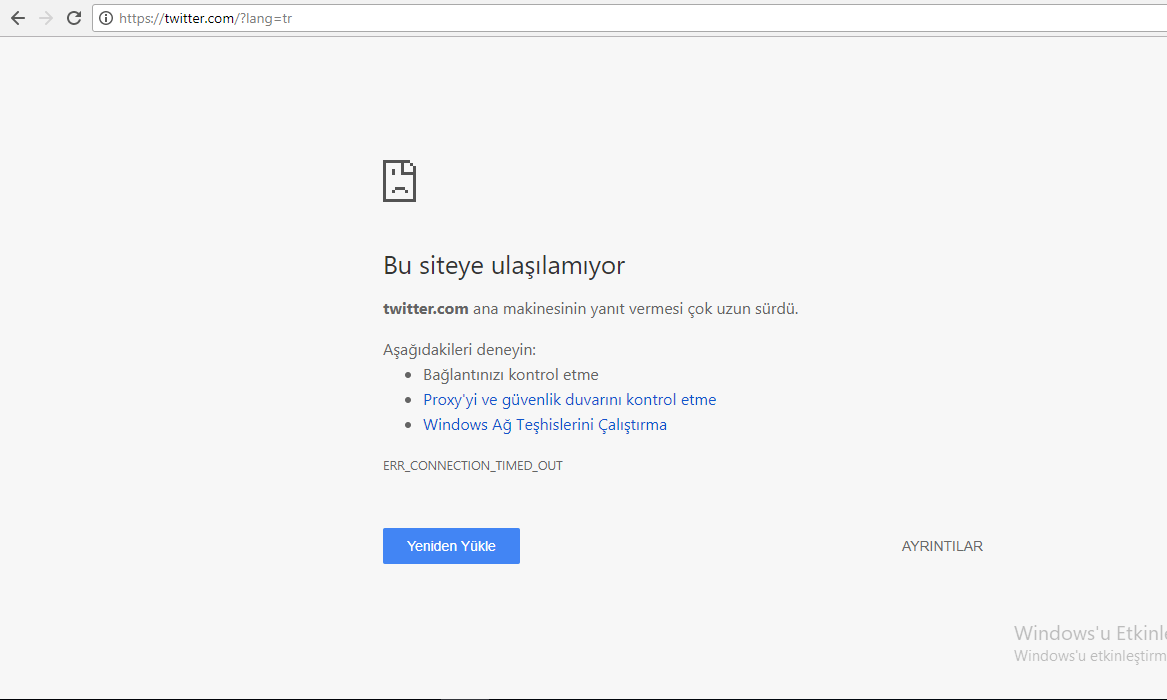 Bazı Siteler Açılmıyor Sorunu ve Çözümü