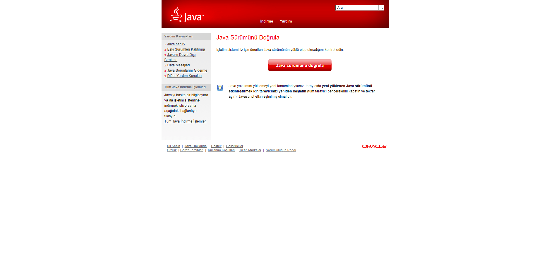 Bilgisayarımda Java Yüklümü, Nasıl Öğrenirim?