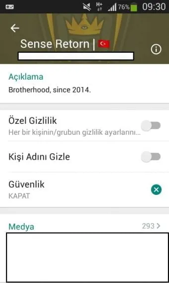 WhatsApp Plus - Kişi ve Grup Sohbeti Gizlilik TechnoVadi