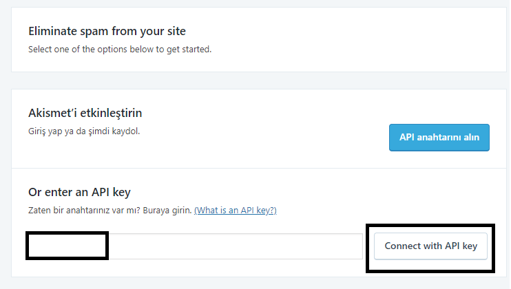 WordPress Spam Yorum Engelleme - Akismet Connect TechnoVadi