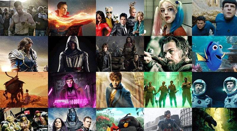 2016 Yılında En Çok Gişe Yapan 5 Yabancı Film - Türkiye