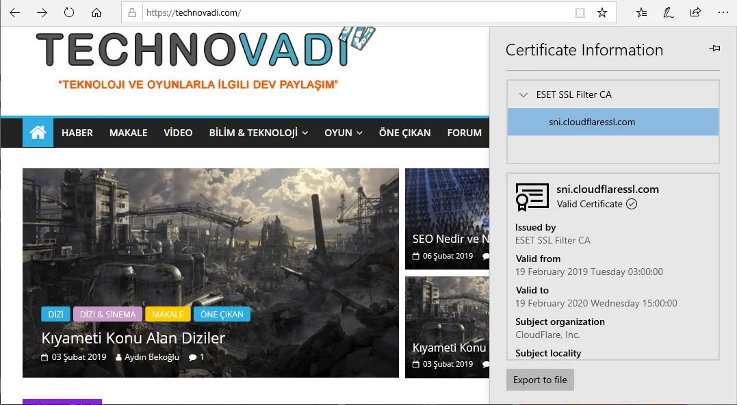 Bedava Cloudflare SSL Nasıl Kurulur?