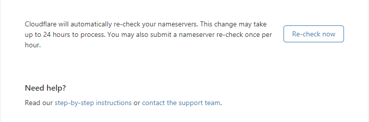 Bedava Cloudflare SSL - NS Recheck