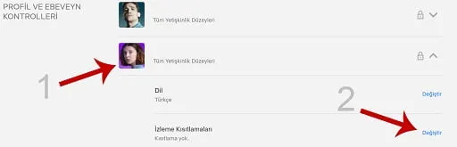 İzleme Kısıtlamaları - Netflix Filmleri Gizleme Nasıl Yapılır