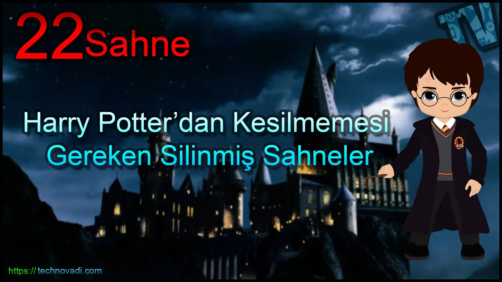Harry Potter dan Kesilmemesi Gereken Silinmiş Sahneler