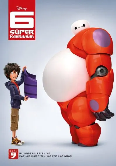 Animasyon Önerisi - 6 Super Kahraman
